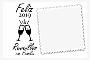 Feliz 2019 Reveillon Em Famãlia Moldura - 2018