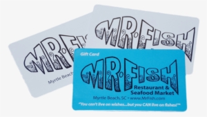 Fish Gift Card - Mr Fish