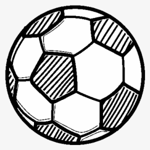 Dibujo De Balón De Fútbol Para Colorear - Balon De Futbol Dibujo  Transparent PNG - 600x470 - Free Download on NicePNG