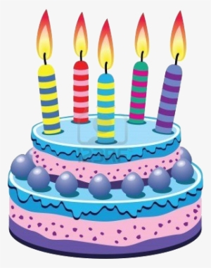 Cumpleaños Blog - Pastel De Cumpleaños Vector