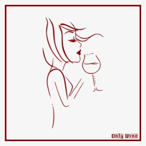 Wine Alcoholic Beverages Woman Drawing Picsart Photo - Wine