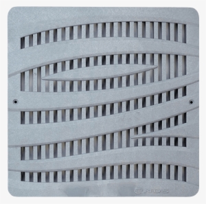 Product Highlights - Nds 12 X 12 Sand Wave Decorative Grate