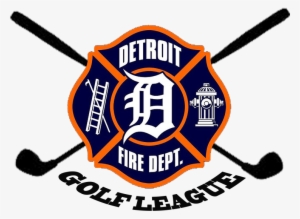 Dfd Golf League Logo Png Cropped - Detroit Fire Department Logo