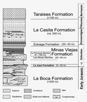 Stratigraphy Of The San Marcos La Primavera Area - Science