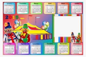 Moldura Circo Patati 2015 - Calendario 2018 Do Patati Patata