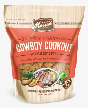 Merrick Kitchen Bites Cowboy Cookout 9oz - Merrick Dog Treats