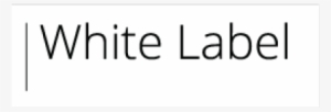 Logo White Label Open Sans Nosubline 500px - Darkness