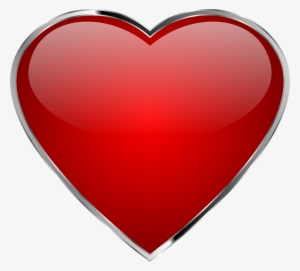 Heart Png - Translucent Red Heart Emoji