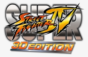 Street Fighter Game Over Screen Png Clipart Freeuse - Super Street Fighter 4 3d Edition Logo