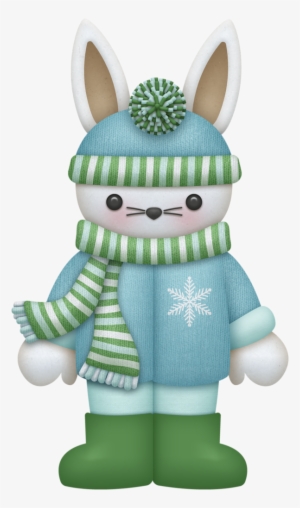 Kaagard Snowman Bunny - Snow