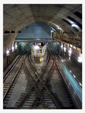 Cta Dearborn Subway / Congress Branch Train Control - Metro Station