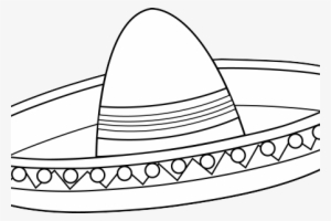 Images Of Mexican Sombreros - Sombrero De Mariachi Para Colorear
