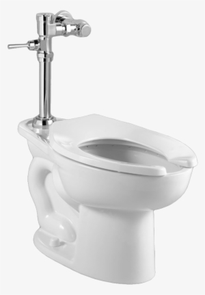 madera toilet with exposed manual flush valve system - water closet with flush valve
