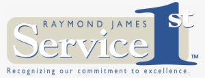 Raymond James Service 1st Logo Png Transparent - Design
