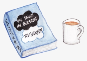 Book, The Fault In Our Stars, And John Green Image - Fault In Our Stars Book Drawing