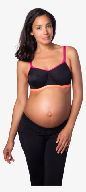 Hotmilk Activate Nursing Sports Bra For Maternity Black - Hot Sports Bra