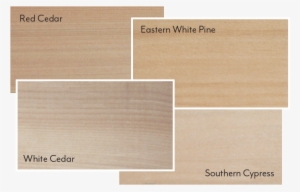 Hochstetler Log Home Wood Species - White Cedar Wood