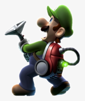 Luigi, Luigi's Mansion, And Super Mario Characters - He Protec He Attac But Most Importantly