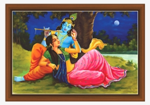 Radha Krishna Paintings - Radha