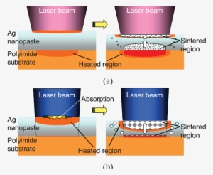 Schematic Of Laser Sintering Process With Different - Laser