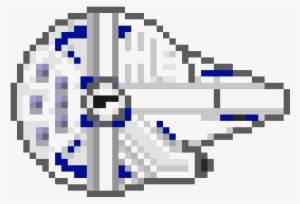 Millennium Falcon - Pixel Art