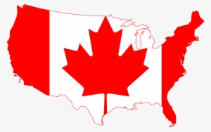 And In Canada - Canada Map And Flag