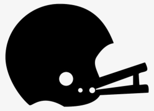 Black Football Helmet Front - Football Helmet Pdf
