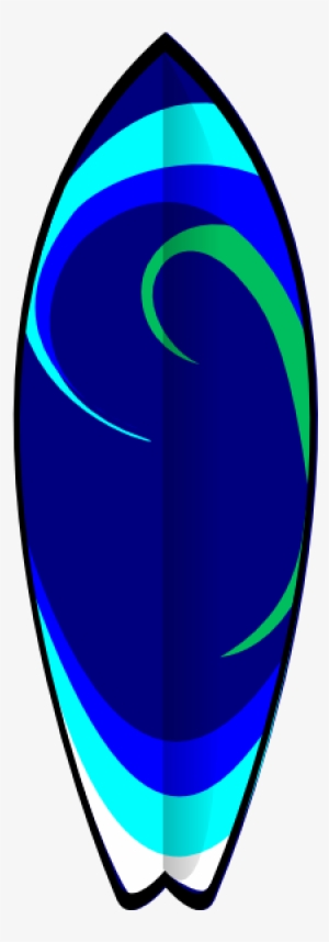 Small - Surfboard Clip Art Free