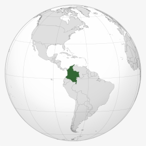 Location Of The Colombia In World Map New