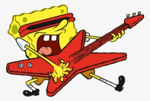 Spongebob Rock N Roll - Spongebob Png