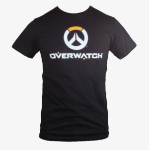Overwatch Logo Tee Black - Office T Shirt Designs