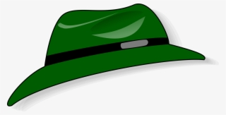 How To Set Use Green Fedora Clipart
