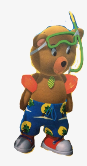 Master Tubby Bear Beach - Stuffed Toy