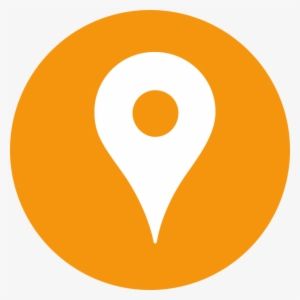 Store Location Icon Png Download - Orange Address Icon Png