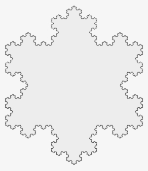 Open - Koch Snowflake 7th Iteration