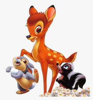 Chipmunk Clipart Bambi Character - Disney Bambi Png