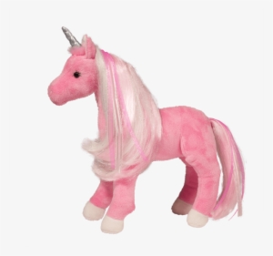Aria Princess Pink Unicorn - Xl Einhorn Stofftier Weiß