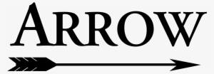 Arrow 02 Logo Black And White - Hellyer