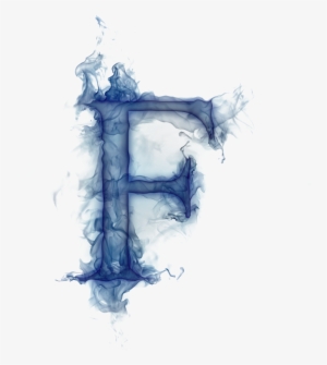 White Smoke Png Images Letters K - Letter F