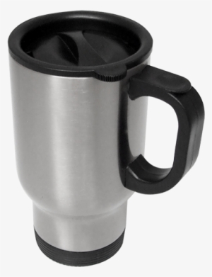 Banner Freeuse Coffee Travel Mug Clipart - Stainless Steel Mug Png
