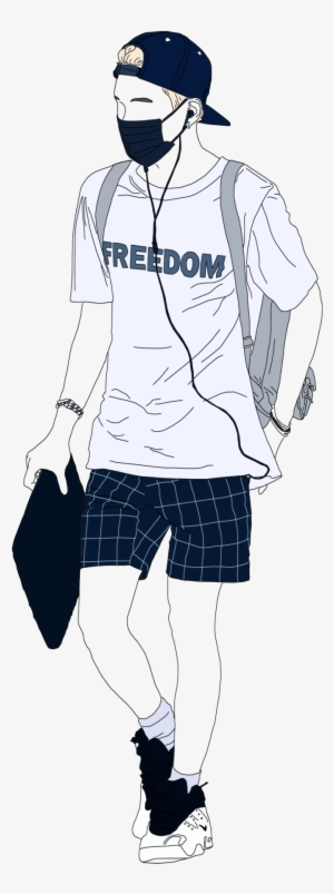 Min Yoongi Lineart - Bts Outlines Transparent