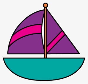 Sailing Boat Silhouette - Sailboat Clipart