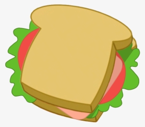 Complete Hamlogna Sandwich - Cartoon Sandwich Png