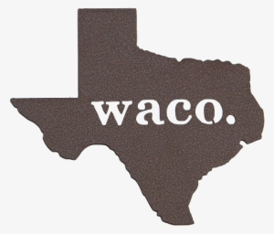 Texas Waco Bronze Wall Emblem - Texas