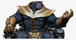 Marvel - Thanos On Throne Maquette