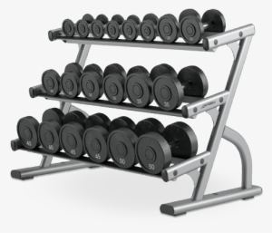 3-tier Dumbbell Rack - Life Fitness 3-tier Dumbbell Rack Model: Osdb3
