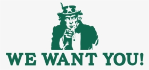 Picture - We Want You Green