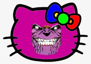 Hello Thanos - Zombie Hello Kitty