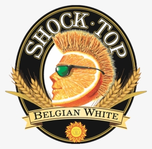 Shock Top Logo - Shock Top Belgian White Logo