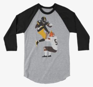 The Kick 3/4 Sleeve Raglan Shirt